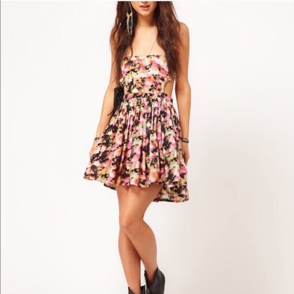 One Teaspoon Mystics Tie-Back Tube Top Dress - Picture 5 of 13